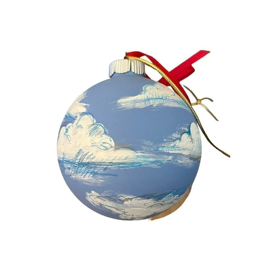 Lone Star Celebration Large Christmas Tree Ornament Big Sky Country Texas House